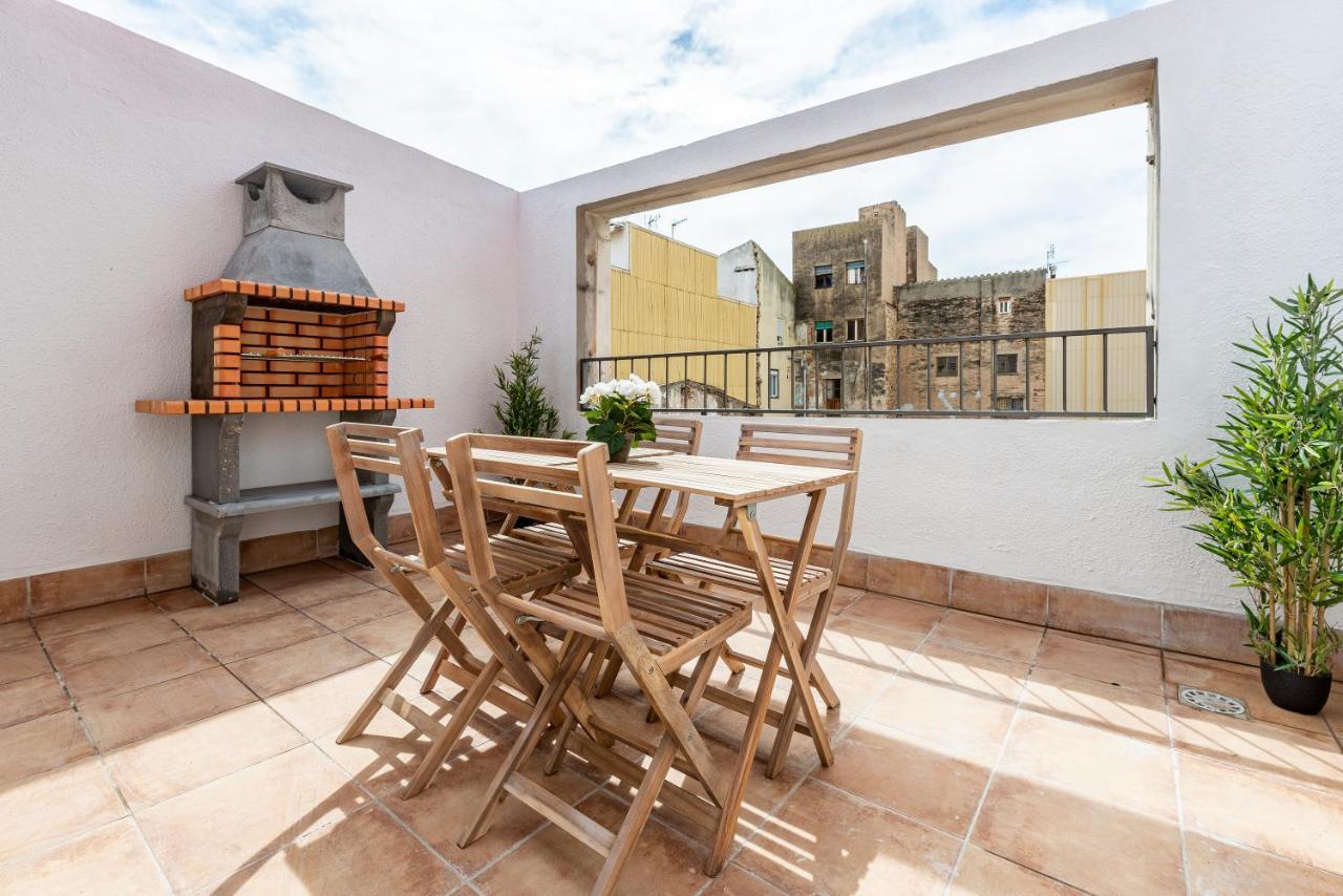 타라고나 Atico Duplex Con Barbacoa Y Terraza En Barri Port Maritim 아파트 외부 사진